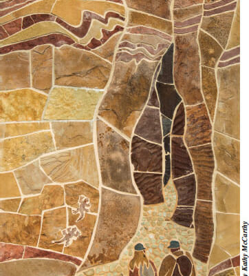 Mosaic art of Escalante Utah